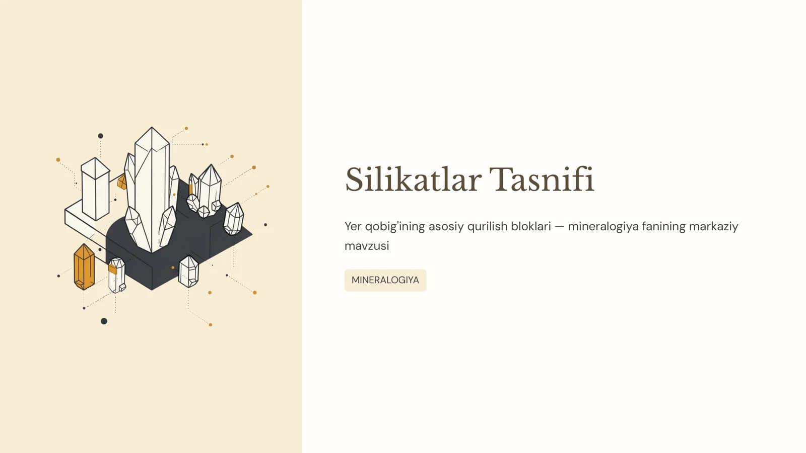Silikatlar Tasnifi