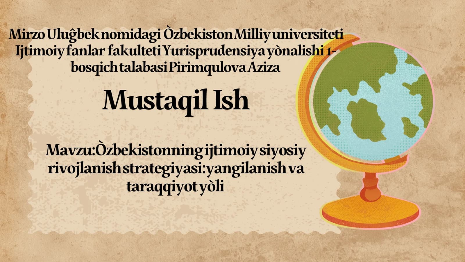 O`zbekistonning ijtimoiy siyosiy rivojlanish strategiyasiyangilanish va taraqqiyot yòli