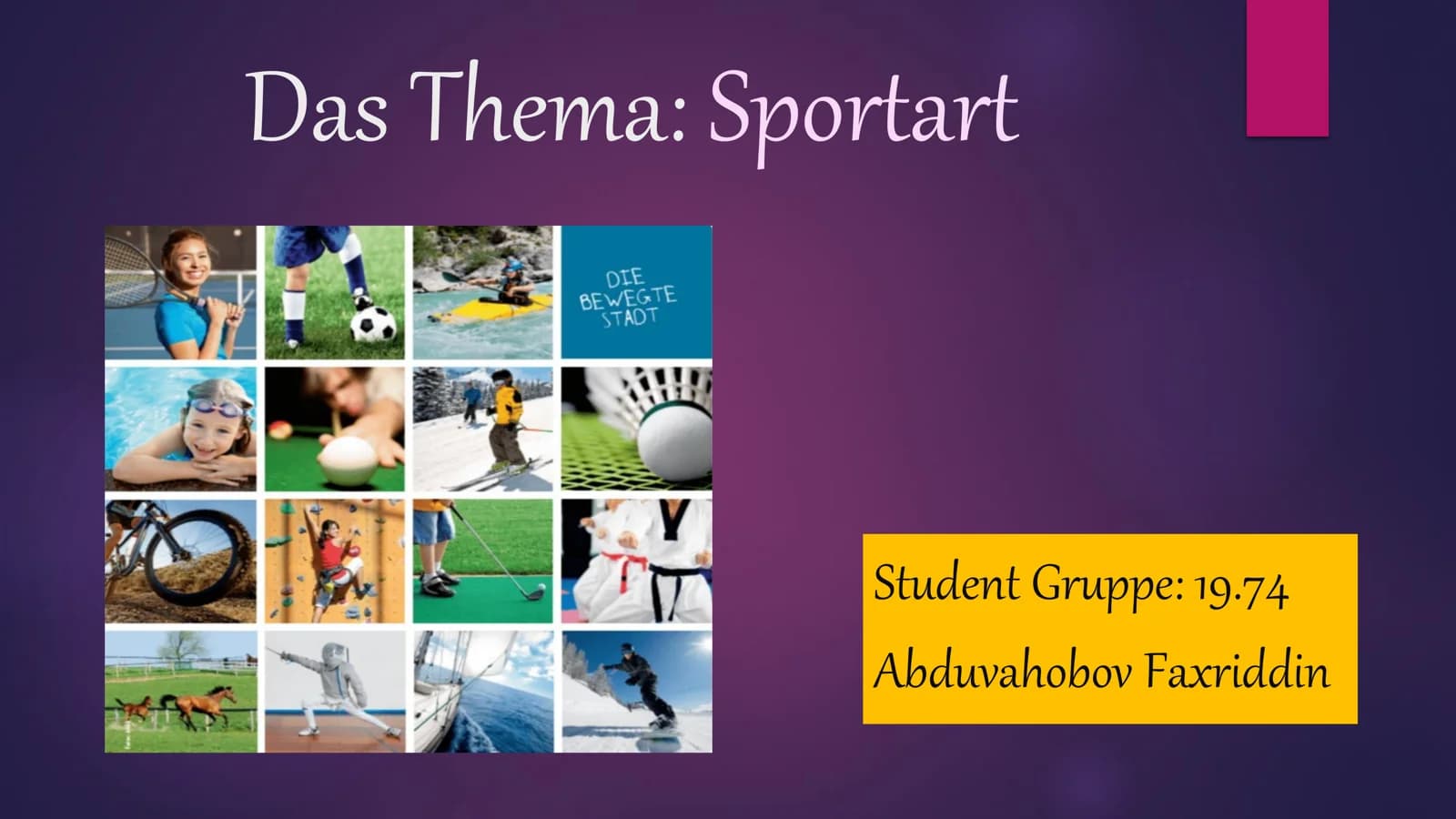 Sportart