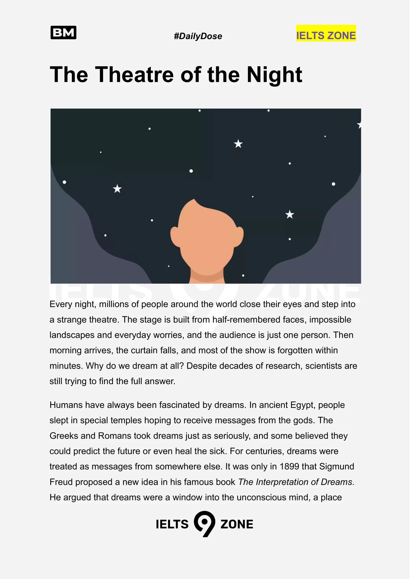 The Interpretation of Dreams