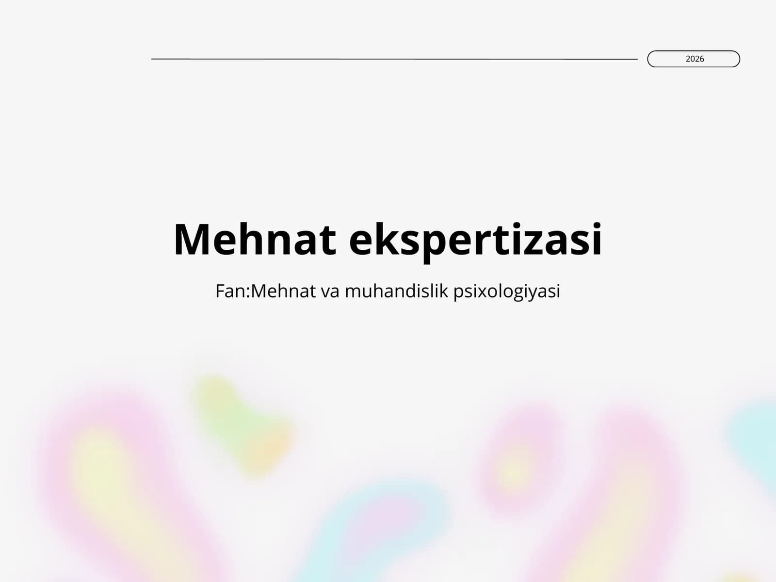Mehnat ekspertizasi