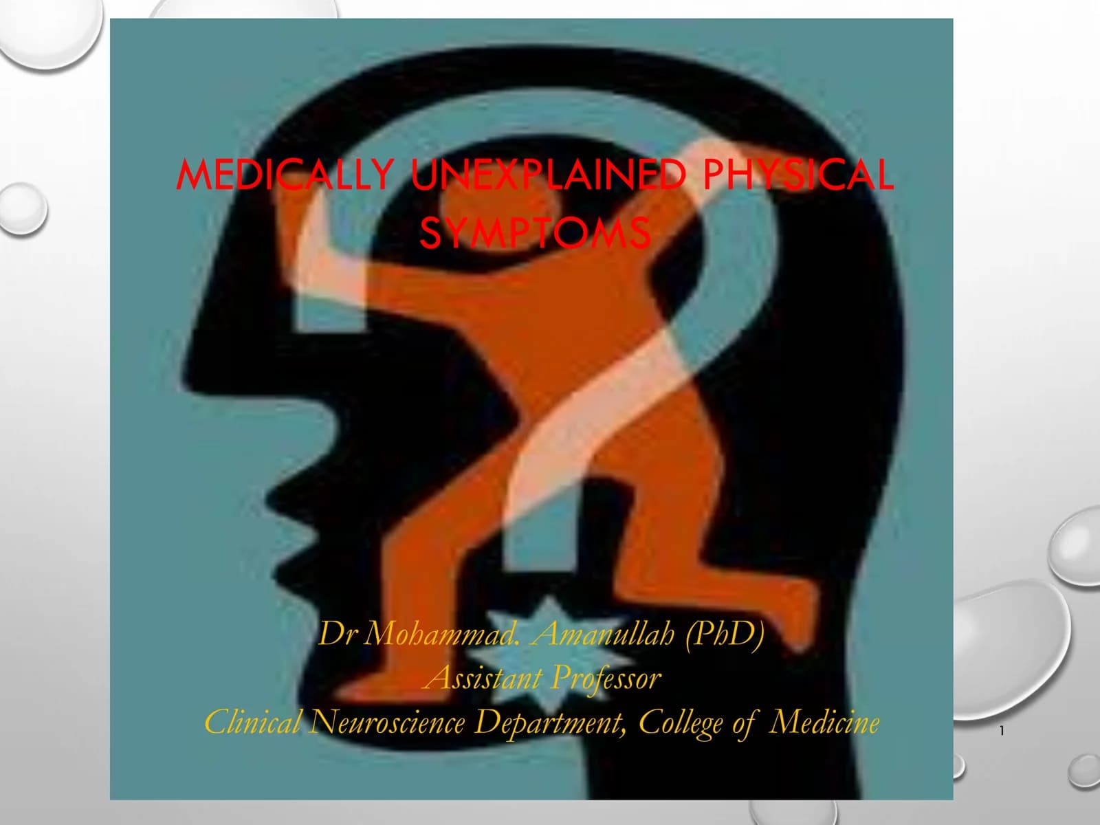 Medically Unexplained Physical Symptoms