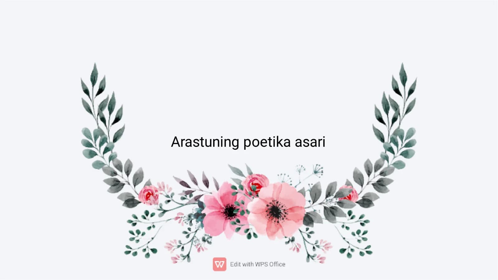 Arastuning poetika asari