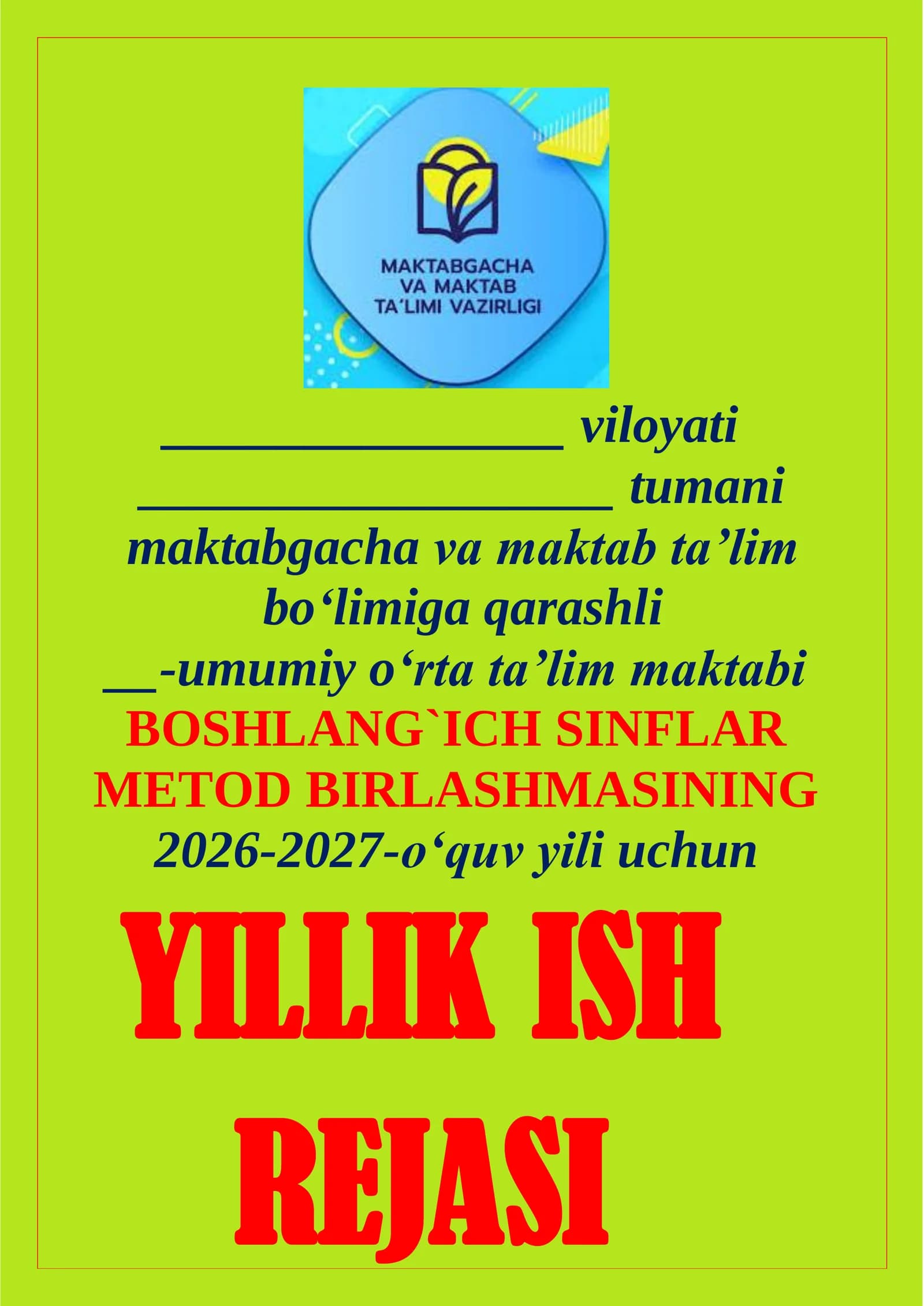 METOD BIRLASHMASINING