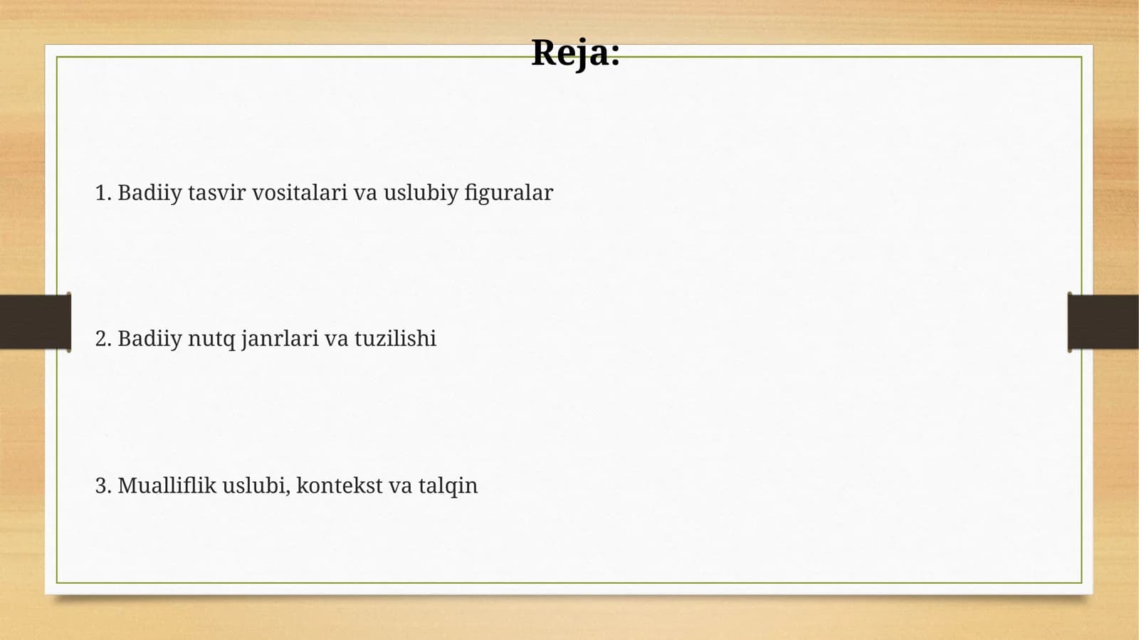 Badiiy nutqning asosiy belgilari