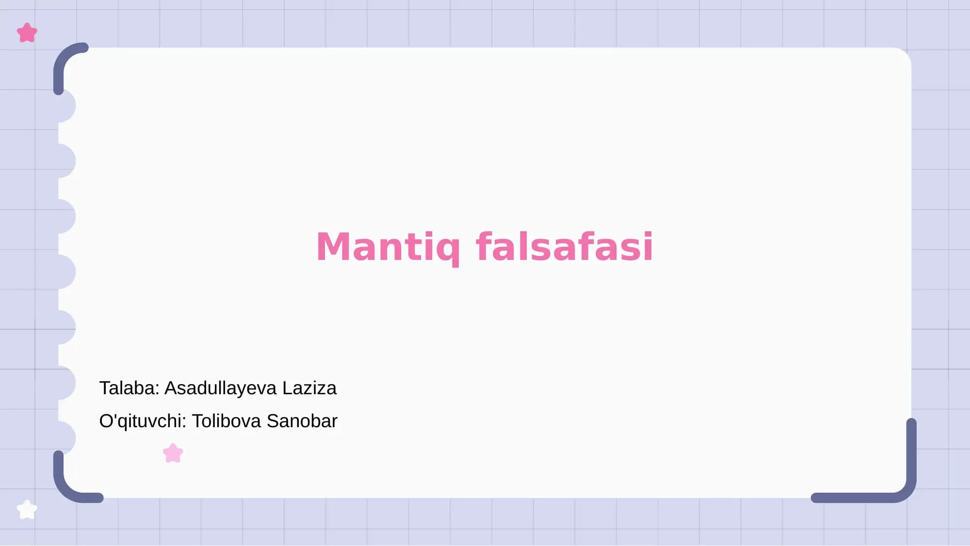 Mantiq falsafasi