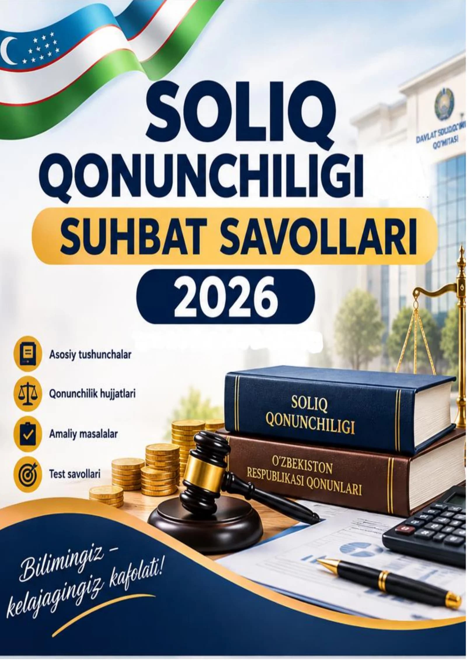 ARGOS suhbat savollari — Soliq qonunchiligi bo'yicha 600 ta savol-javob