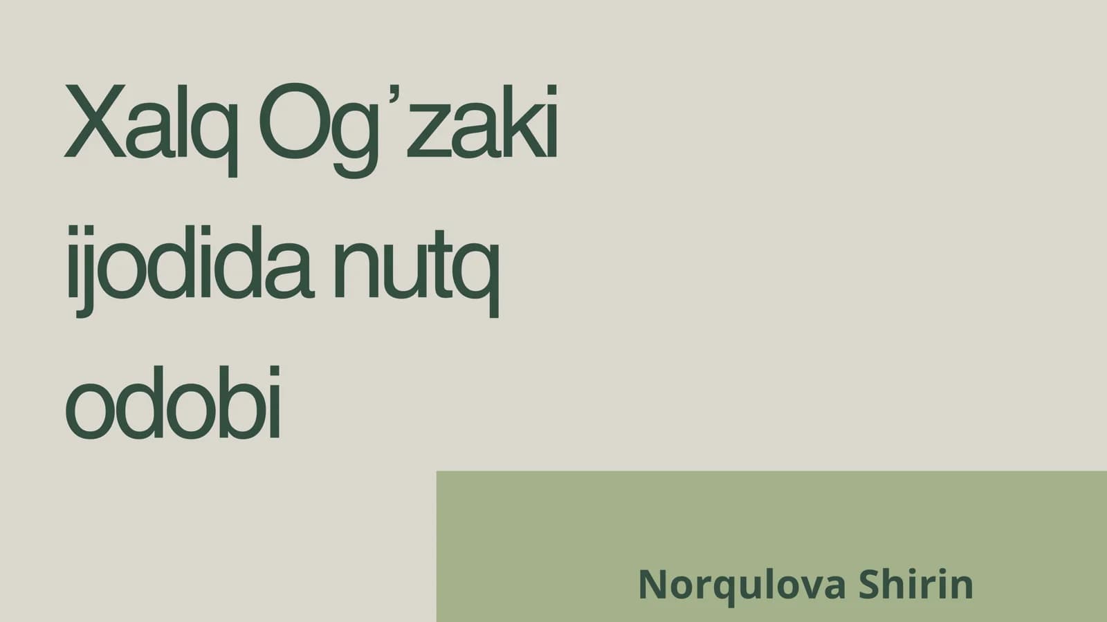 Nutq odobi