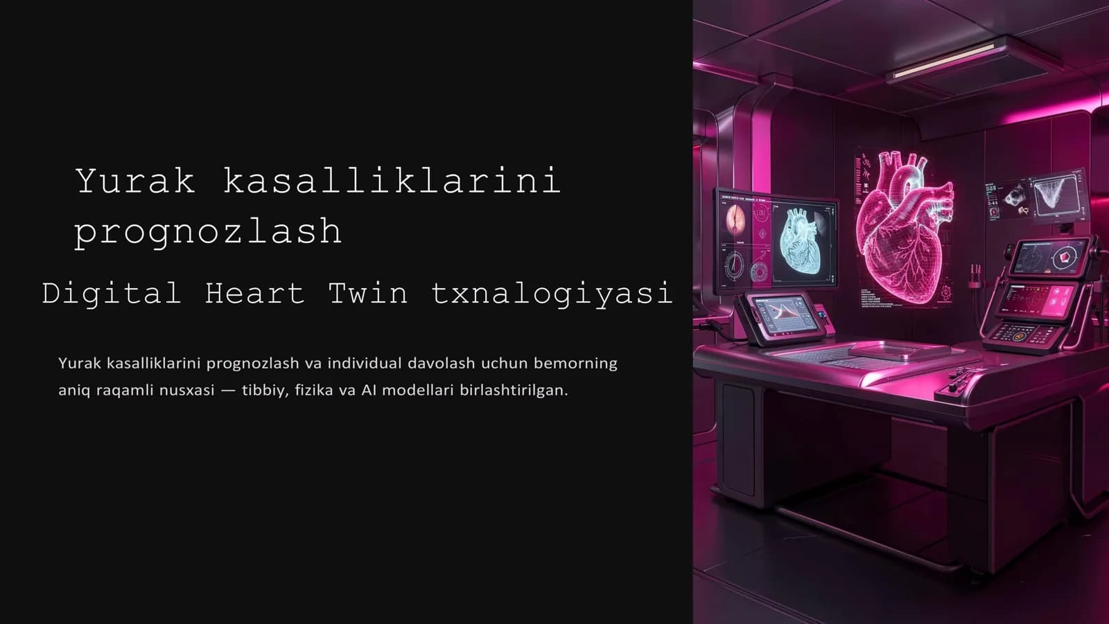 Digital Heart Twin txnalogiyasi