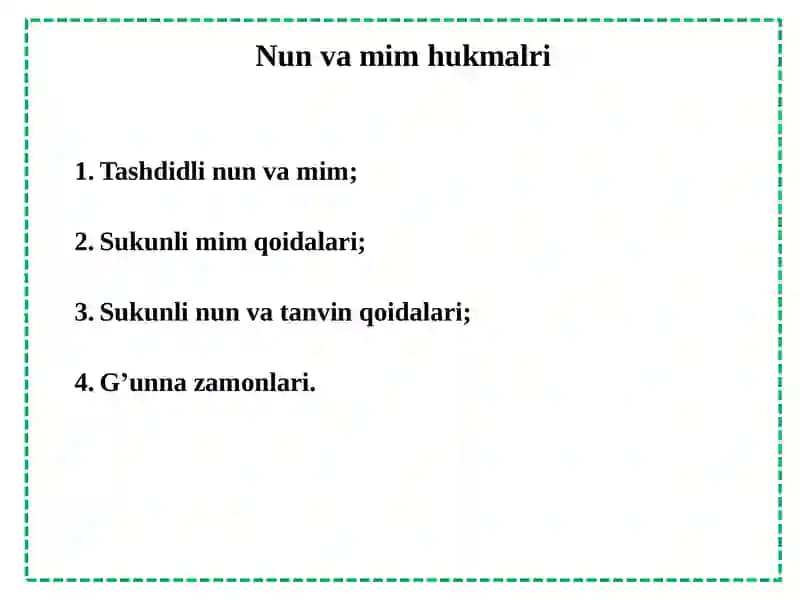 Nun va mim hukmalri