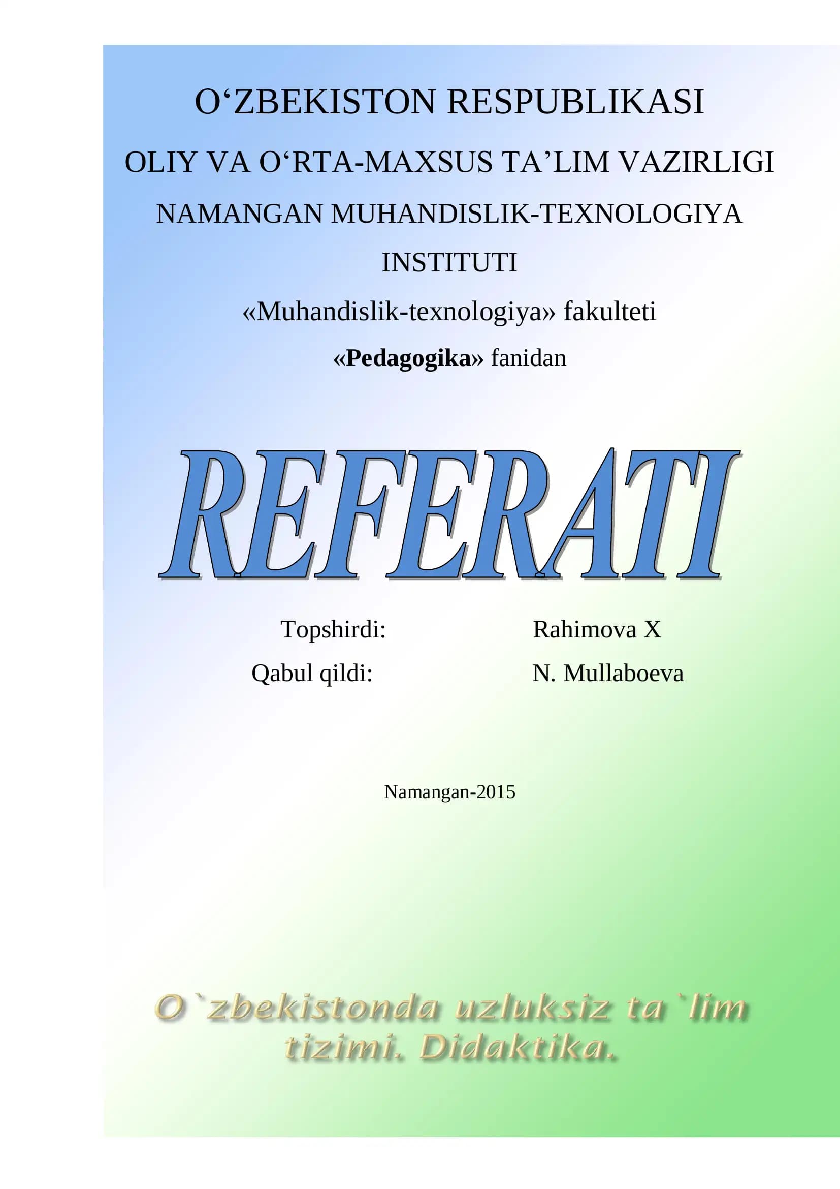 Didaktika