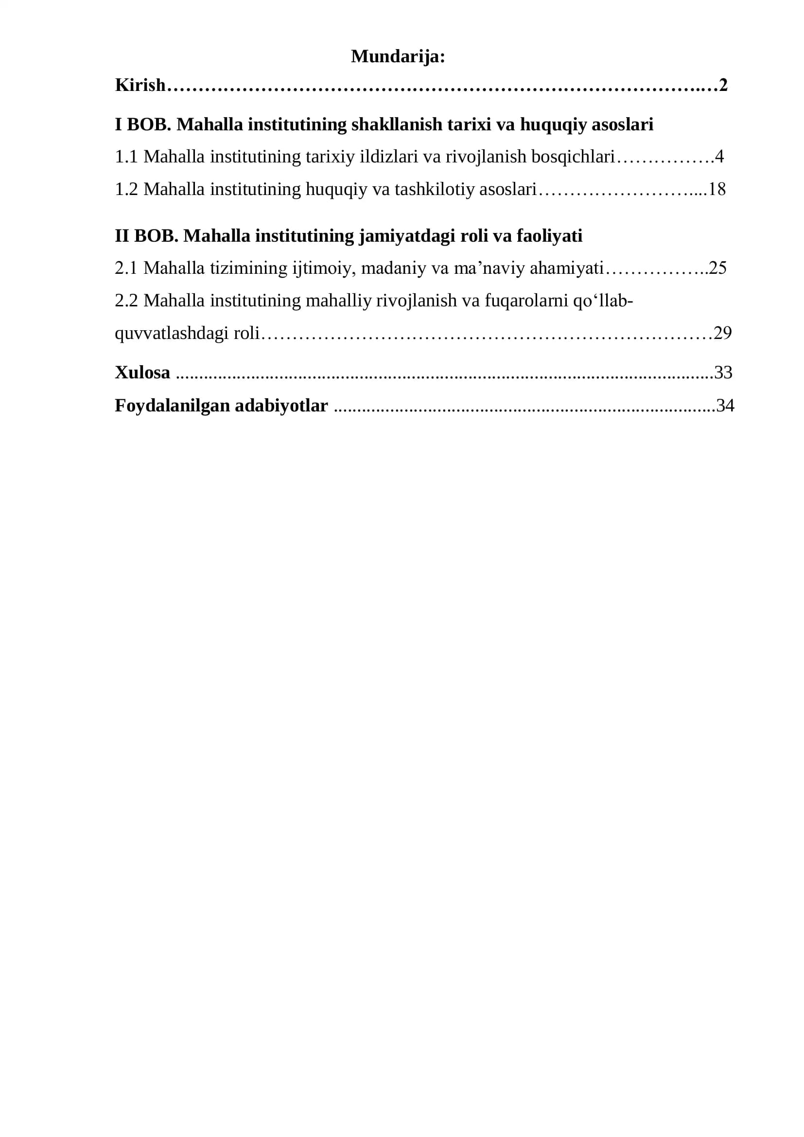 Mahalla instituti
