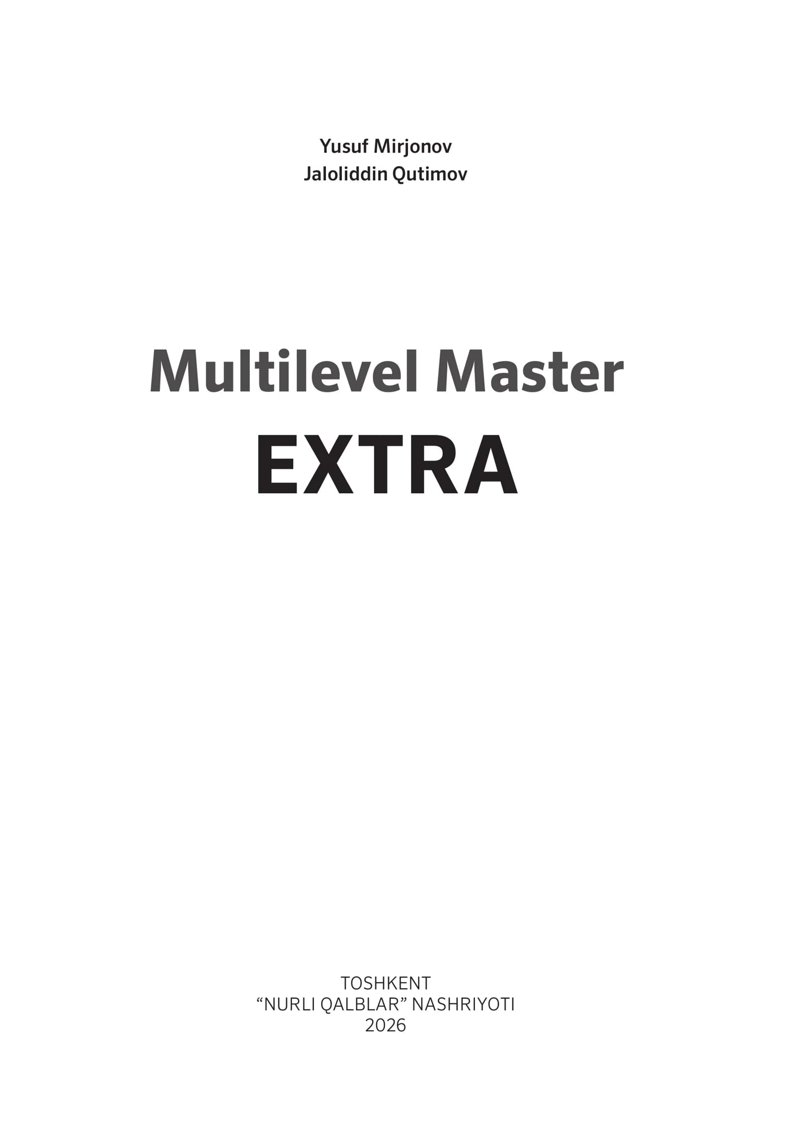 Multilevel Master