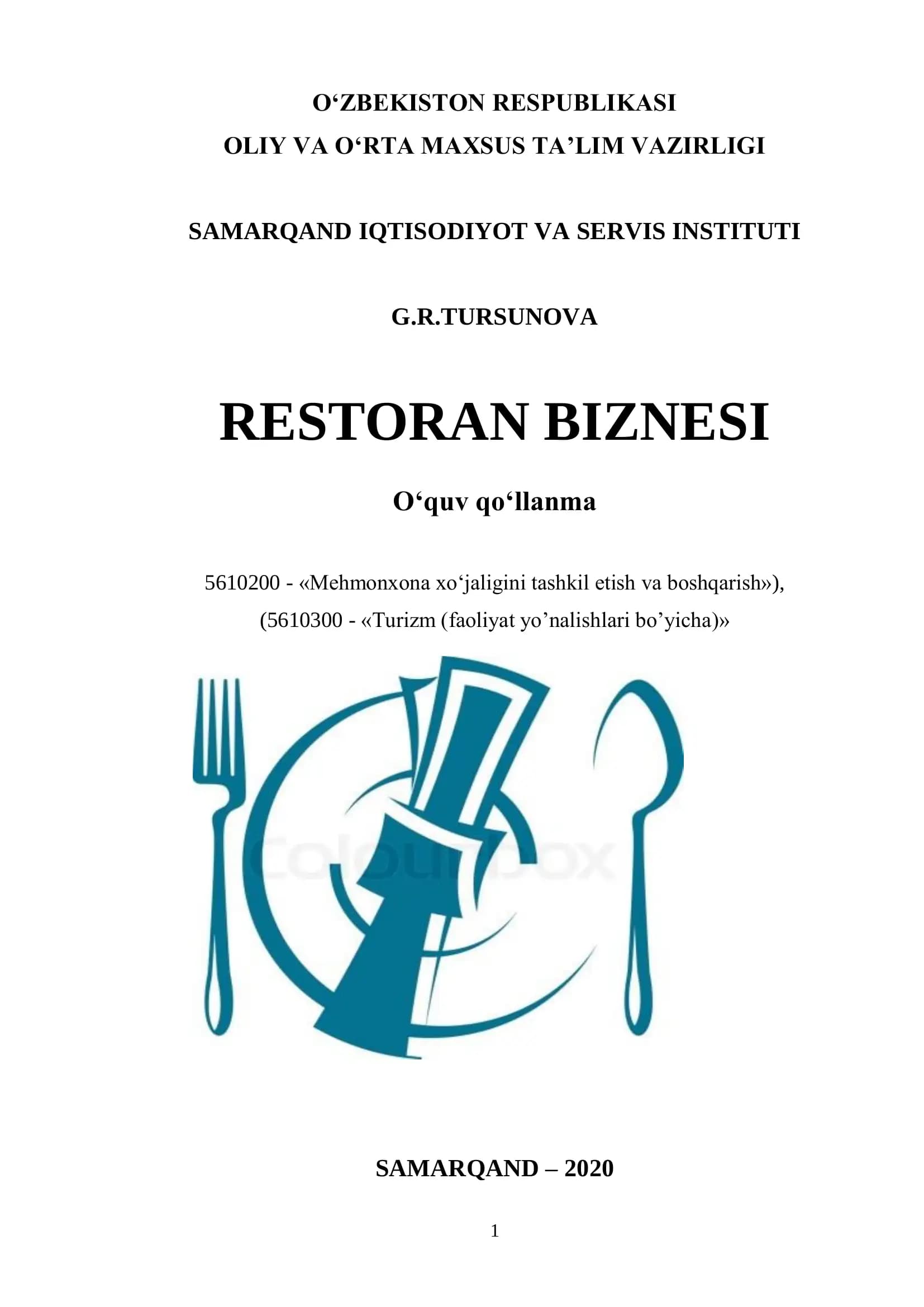 Restoran biznesi