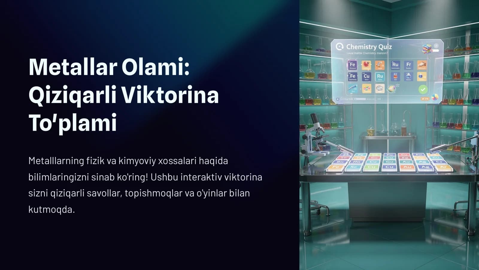 Metallar Olami: Qiziqarli Viktorina To'plami