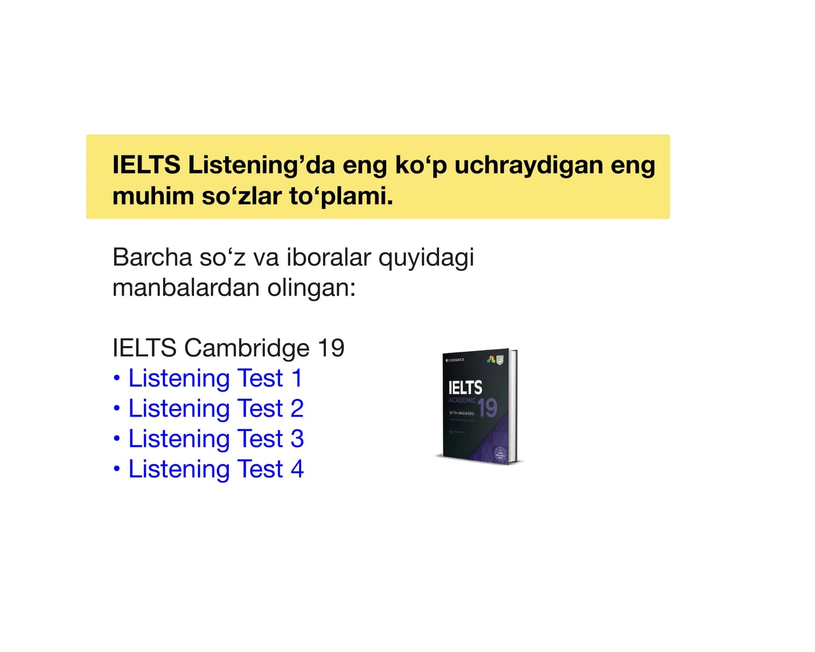 IELTS Cambridge 19