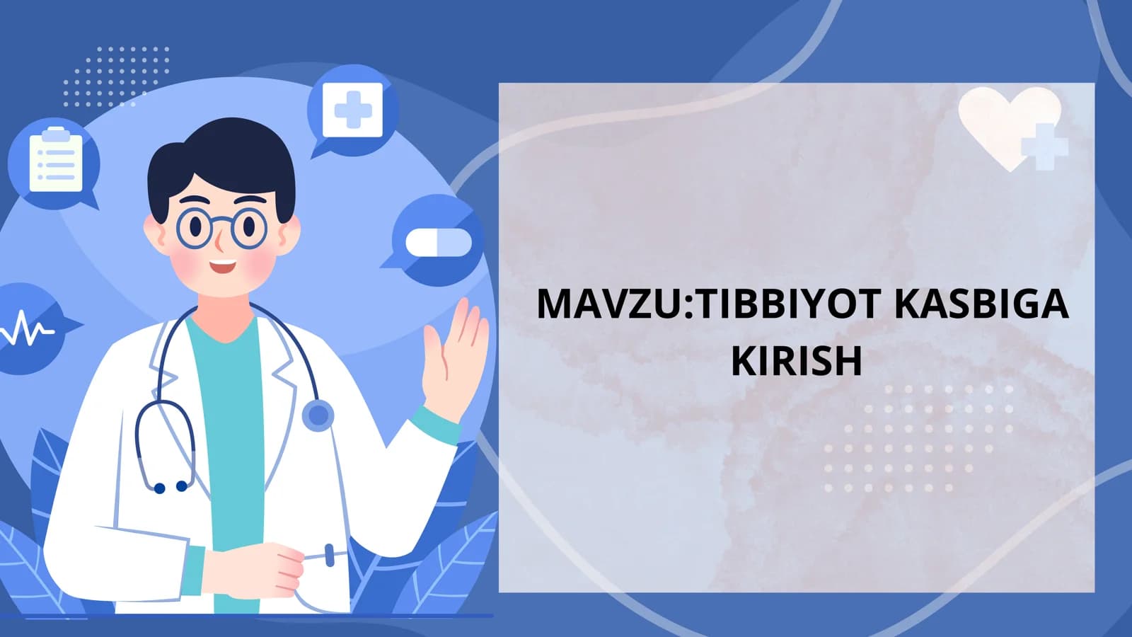 TIBBIYOT KASBIGA