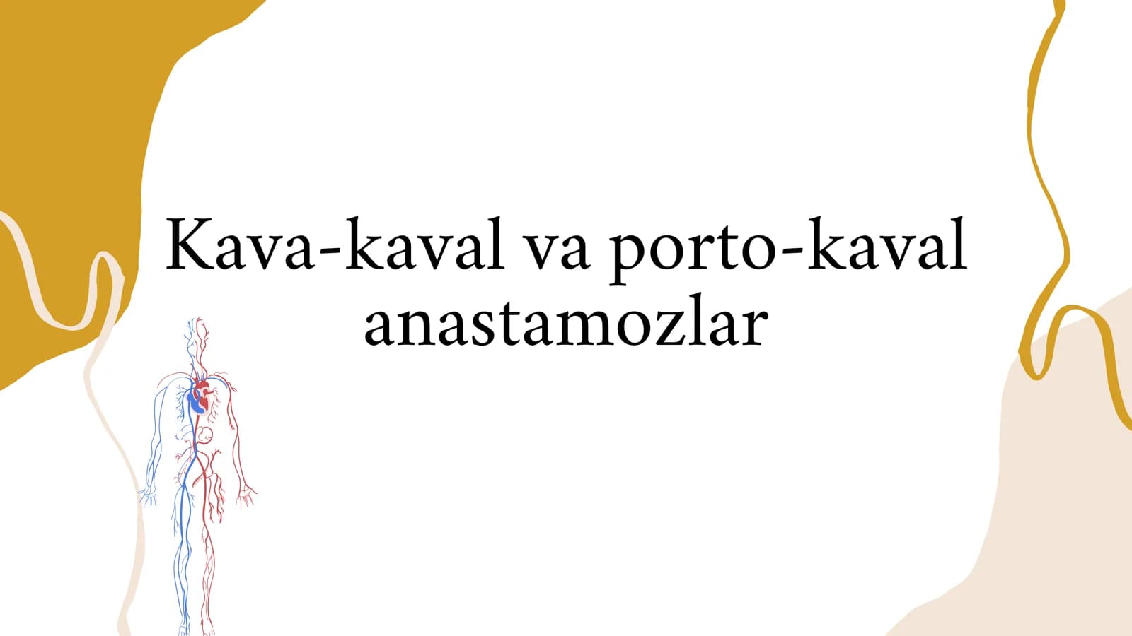 Kava-kaval va porto-kaval anastamozlar
