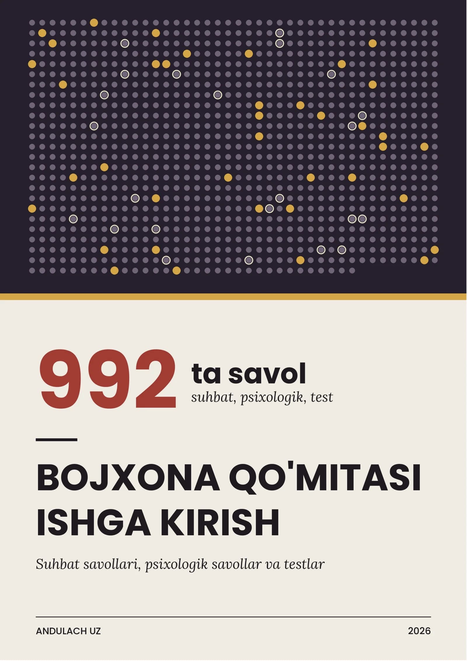 Bojxona qo'mitasiga ishga kirish — savollar va testlar. 992 ta savol