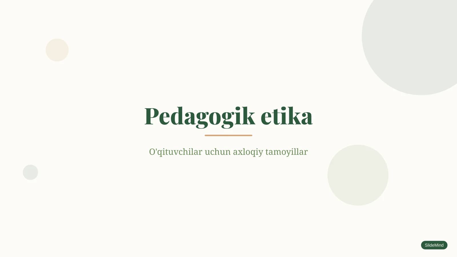 Pedagogik etika