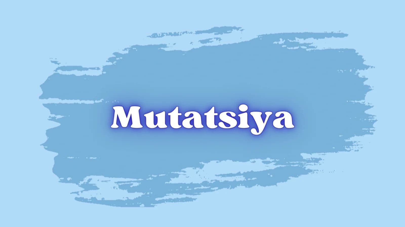 Prezentatsiya. Mutatsiya va uning turlari. Katta mavzu.