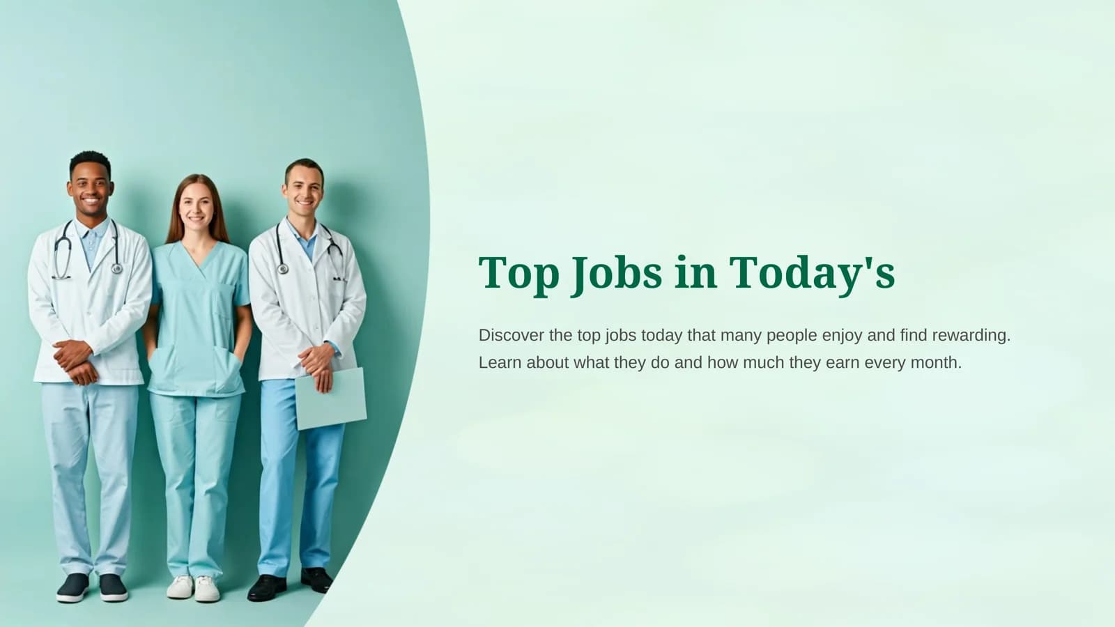 Top Jobs in Today's