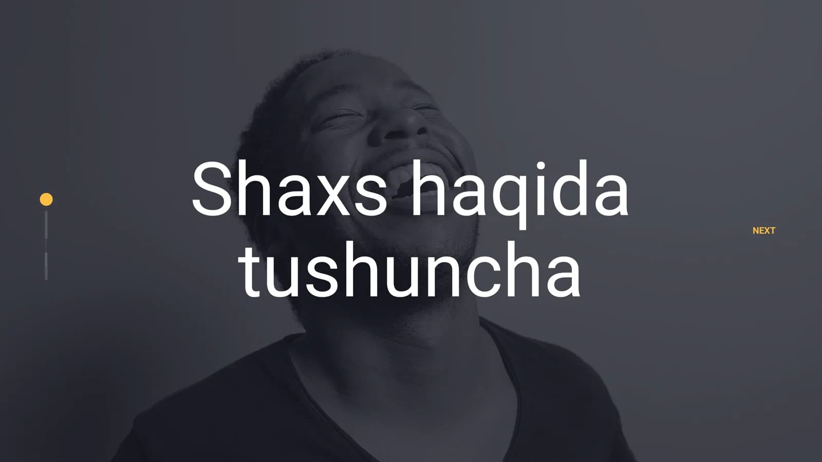 Shaxs haqida