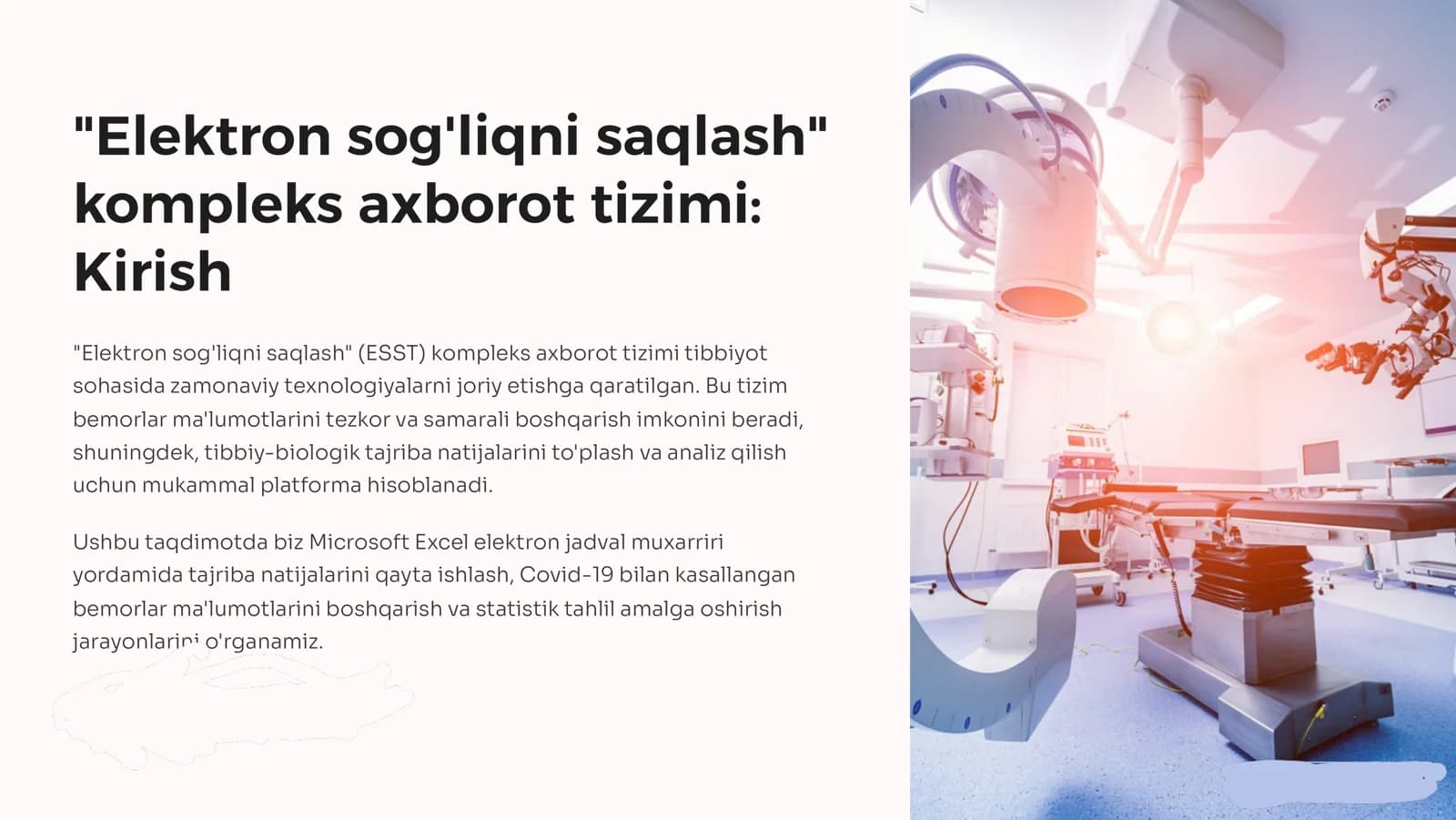 Elektron sog'liqni saqlash