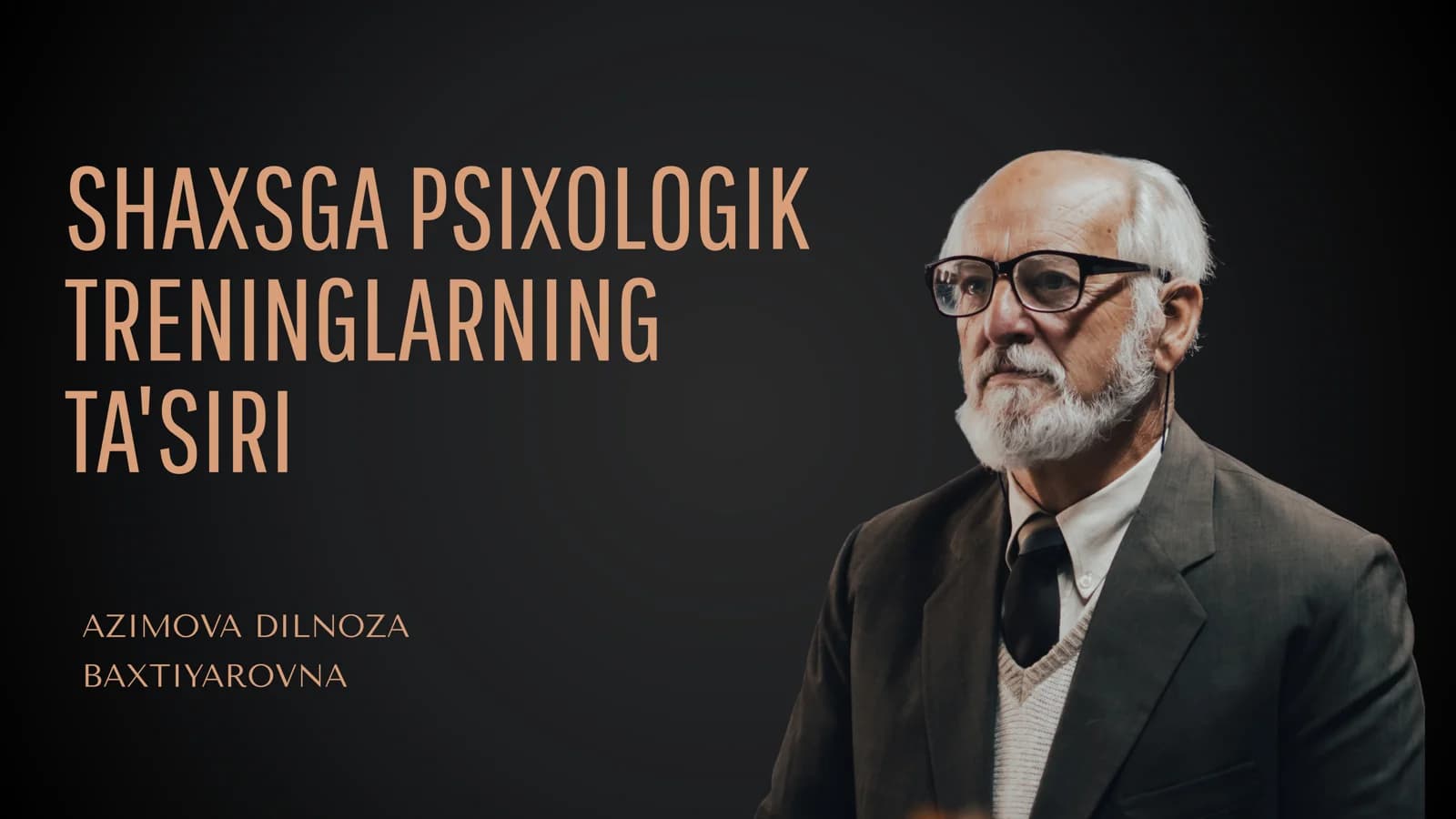 Psixologik treninglar ta'siri
