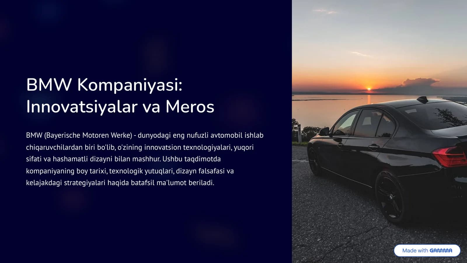 BMW Kompaniyasi