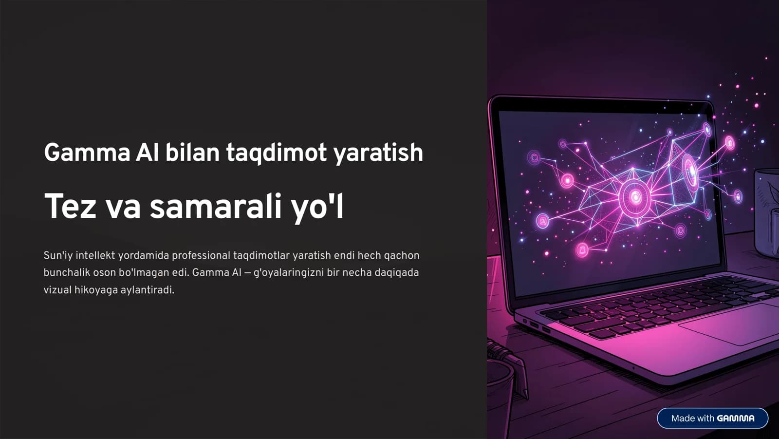 tez va samarali yo'l