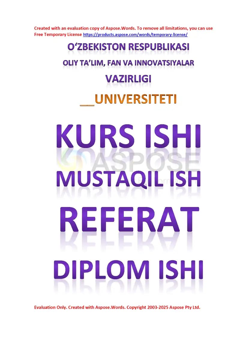“Maosiri Olamgiriy” asarida Avrangzebning ijtimoiy-din­iy qarashlari tahlili (bitiruv malakaviy ish)