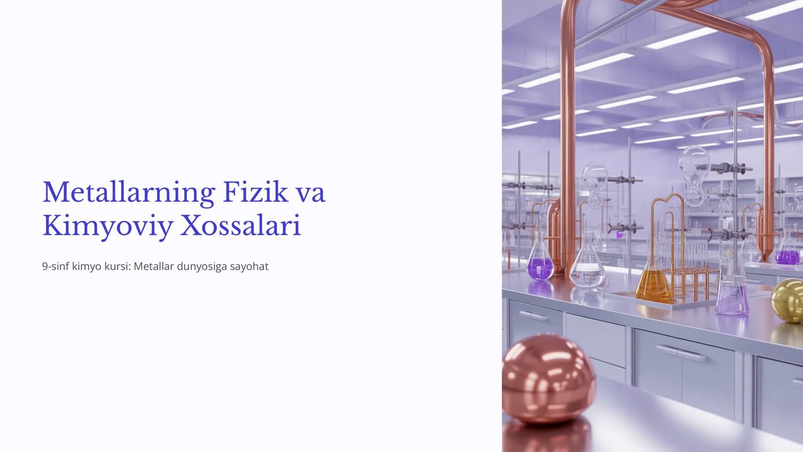Metallarning Fizik va Kimyoviy Xossalari
