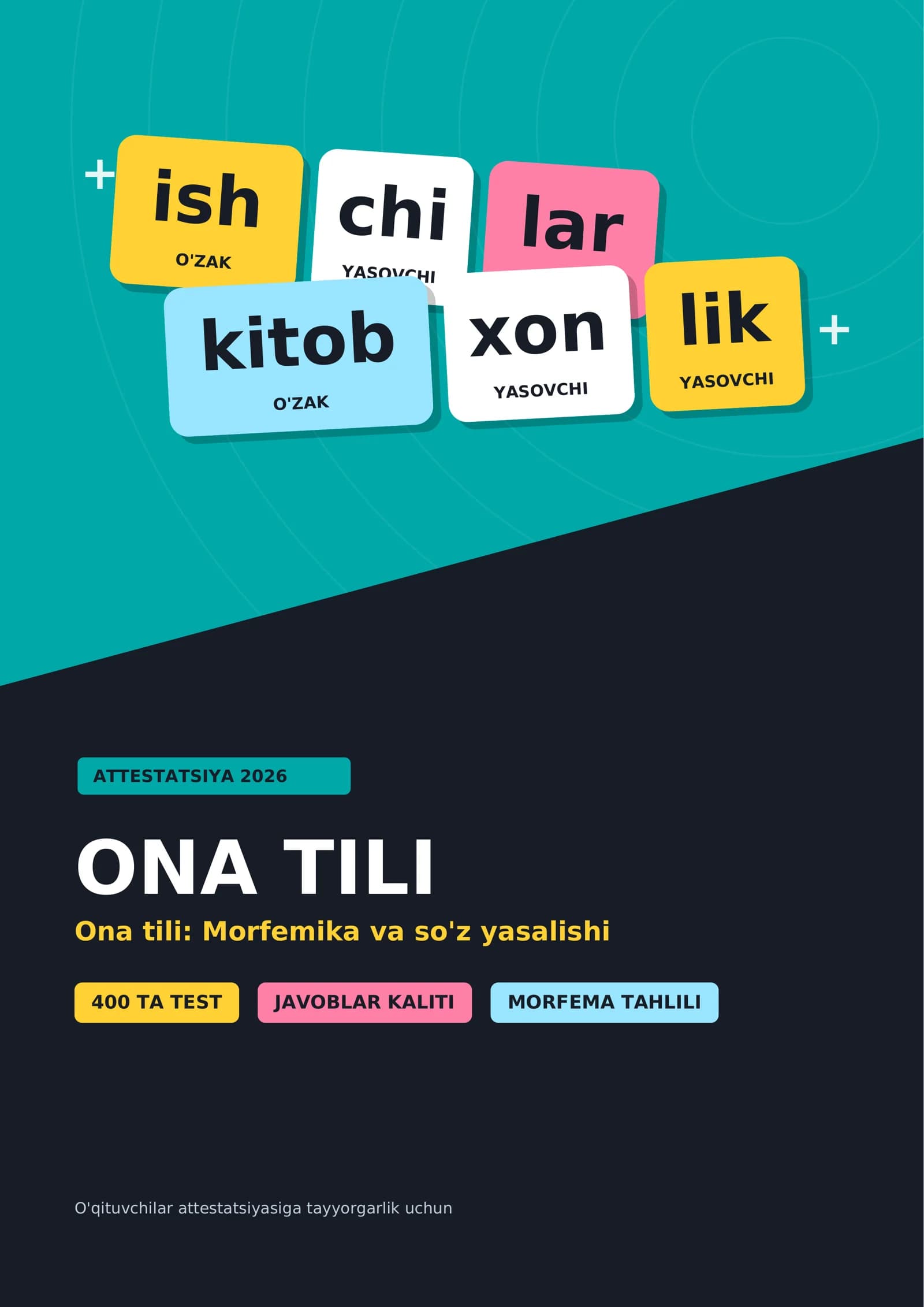 ONA TILI - Ona tili: Morfemika va so'z yasalishi | Attestatsiya