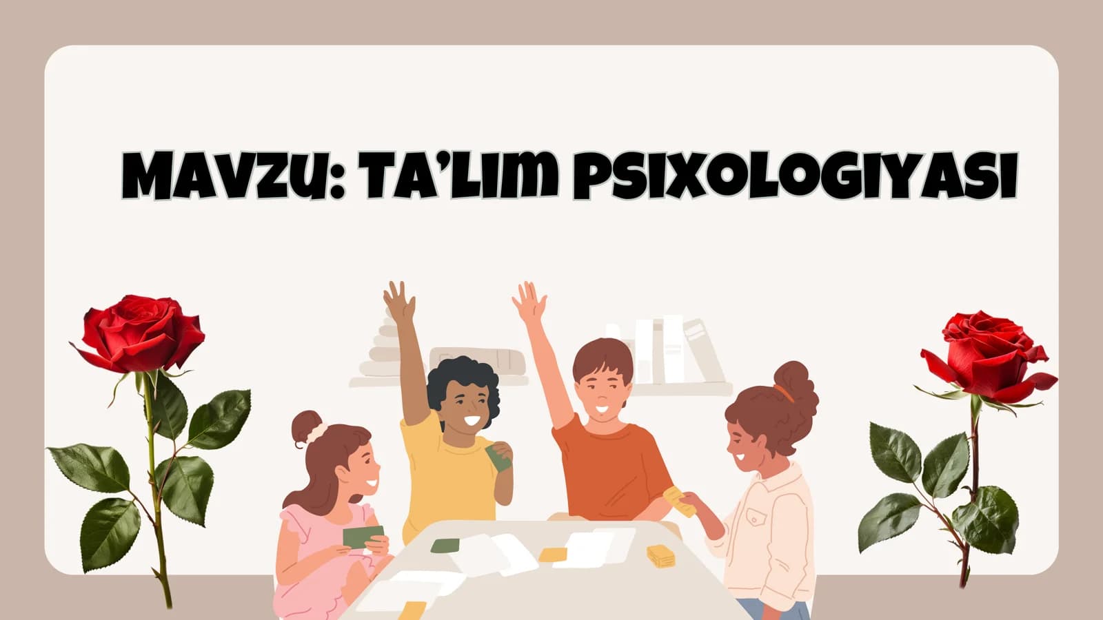 Ta’lim psixologiyasi