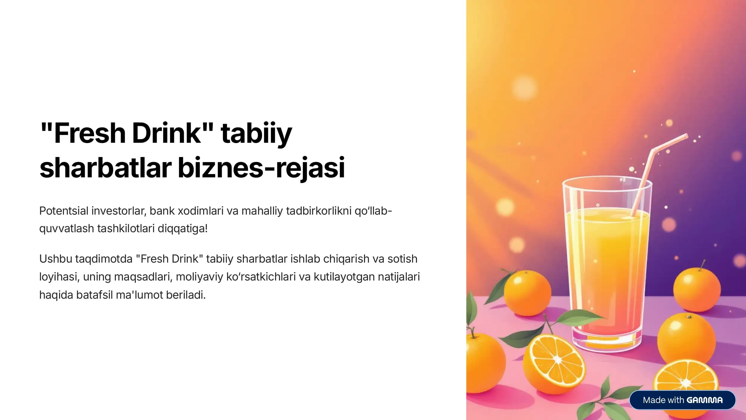 Fresh-Drink