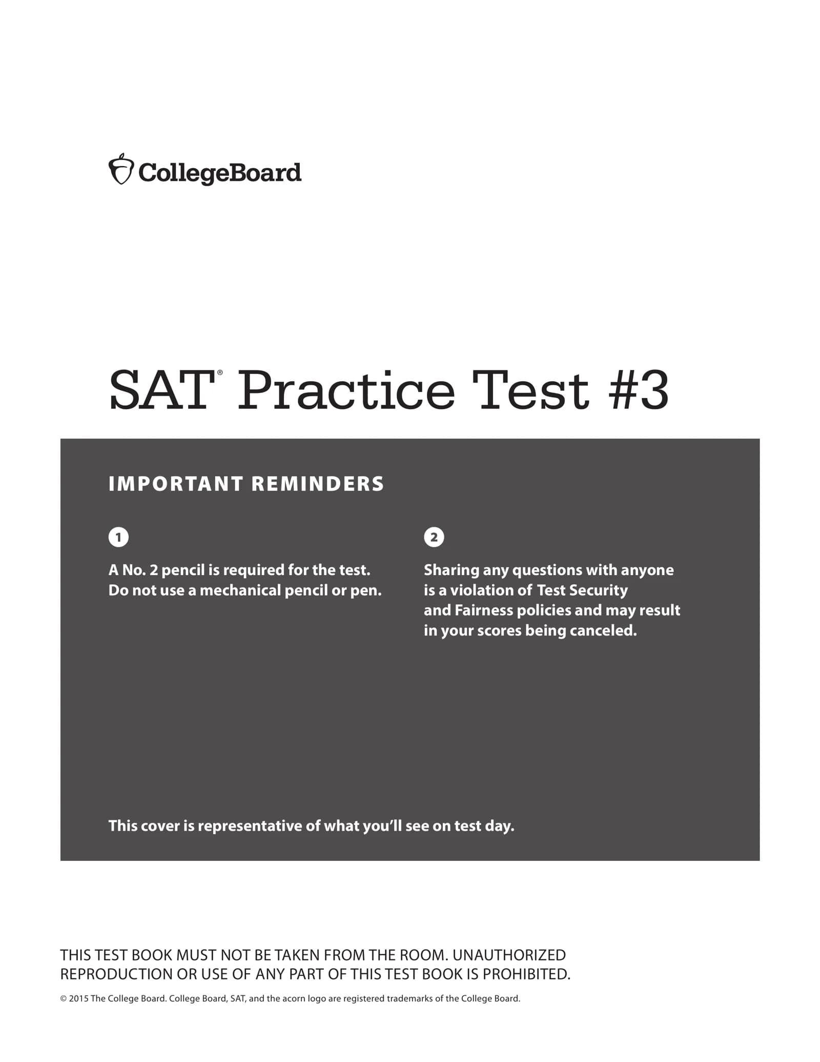 SAT Practice Test #3