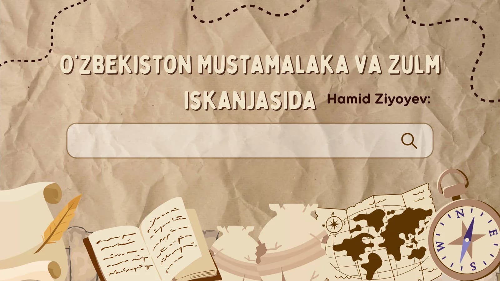 O’zbekiston Mustamalaka va Zulm iskanjasida