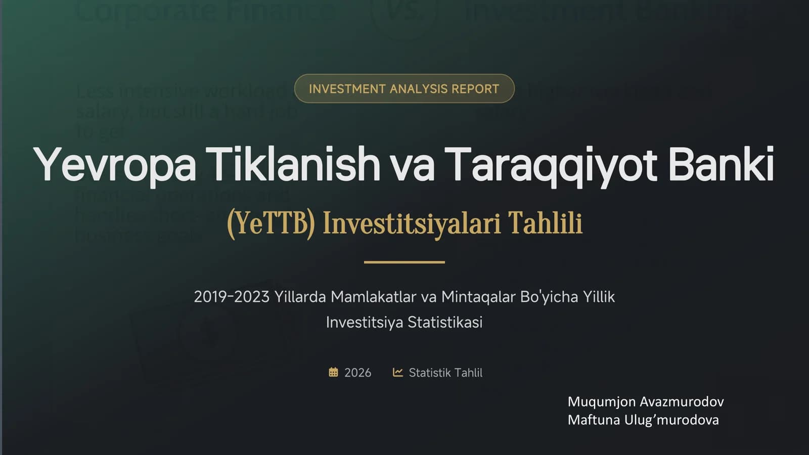 OʻZBEKISTON SUGʻURTA BOZORI TARIXI. HOZIRGI HOLATI. RIVOJLANISH ISTIQBOLLARI