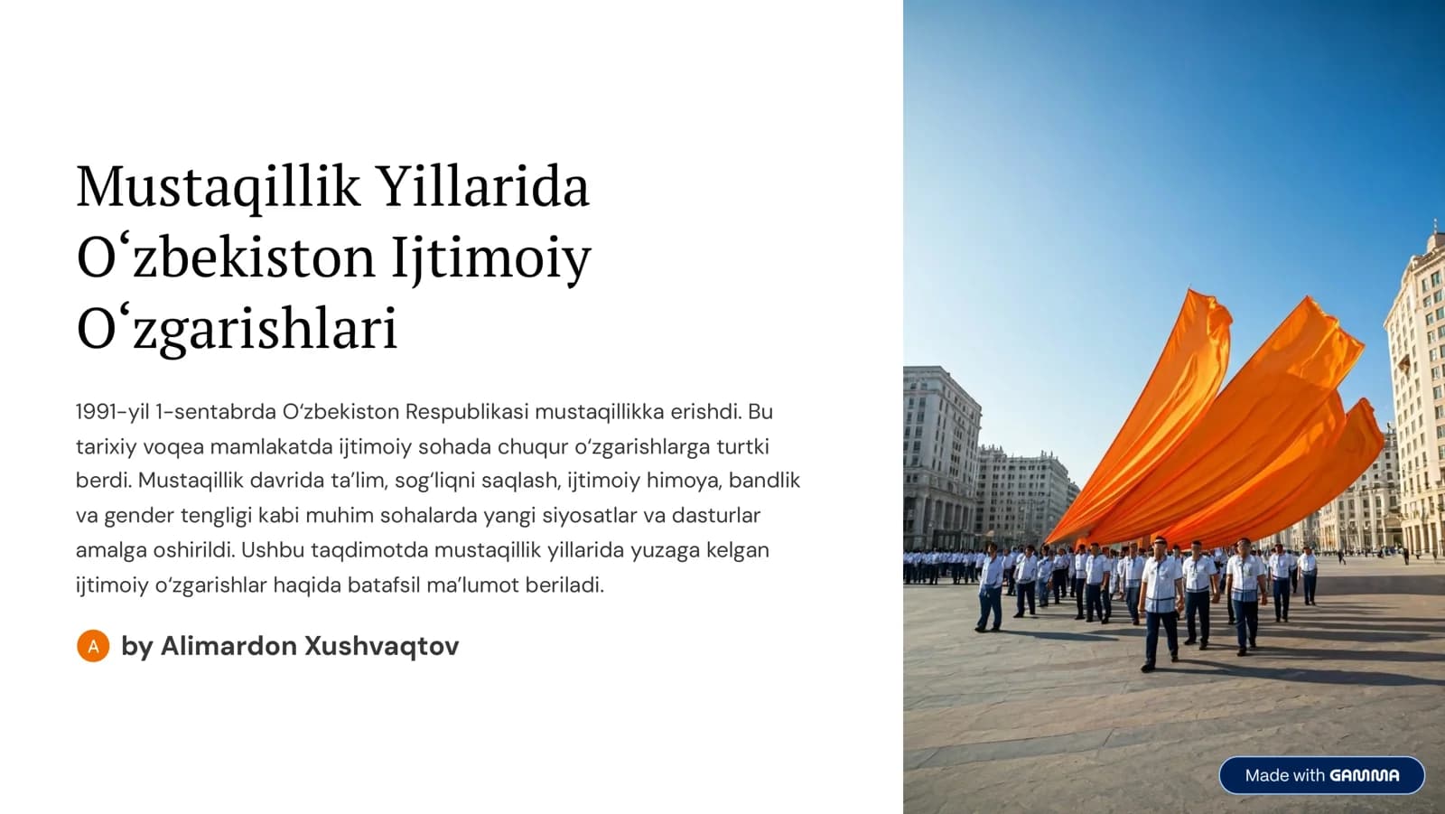 Mustaqillik Yillarida