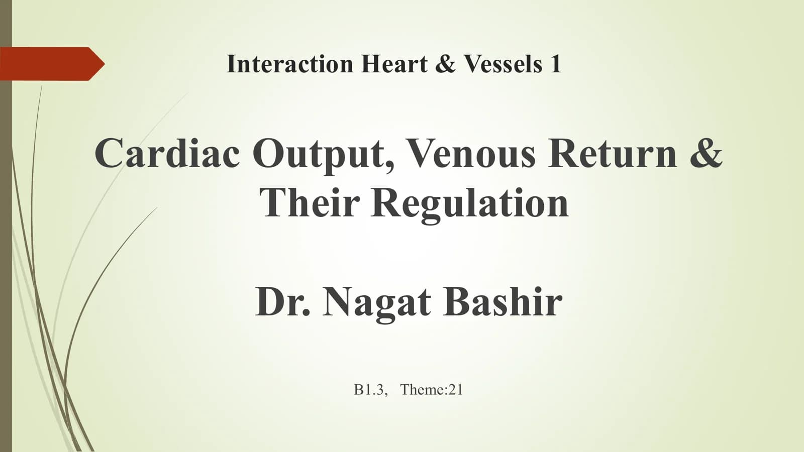 Interaction Heart & Vessels 1