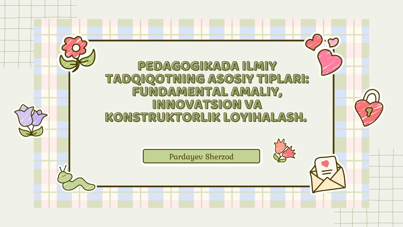 PEDAGOGIKADA ILMIY