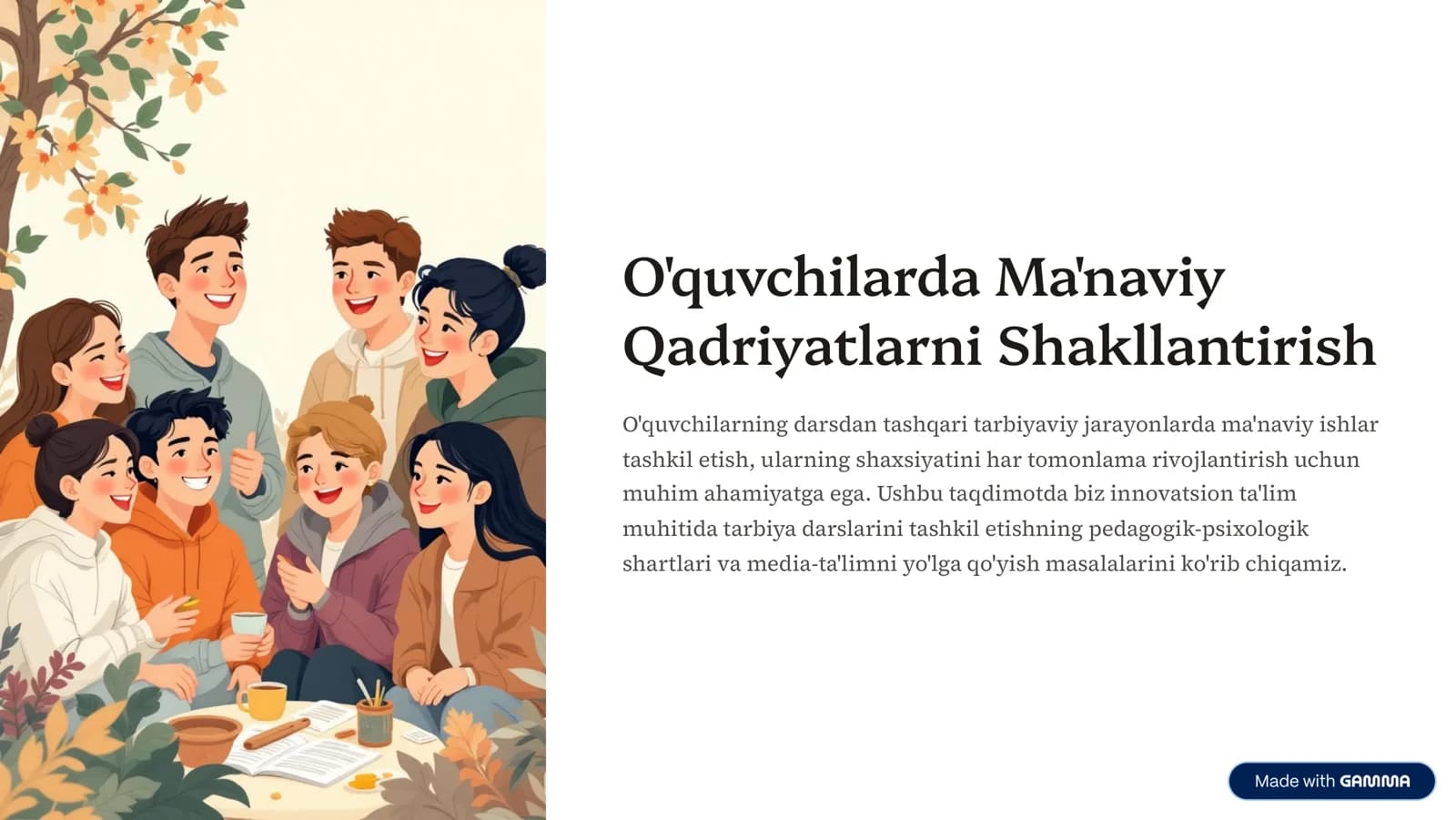 Ma'naviy Qadriyatlar