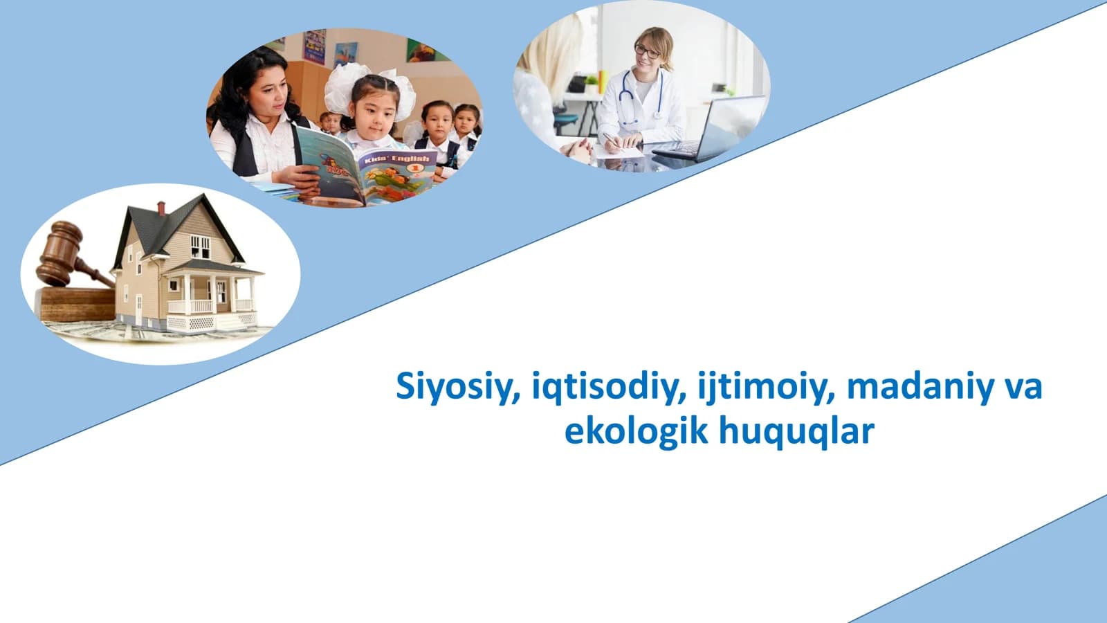 Siyosiy, iqtisodiy, ijtimoiy, madaniy va  ekologik huquqlar