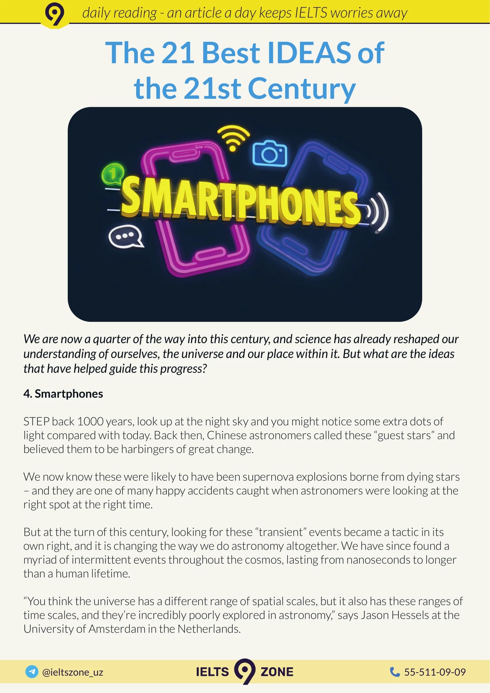 The 21 Best IDEAS of the 21st Century