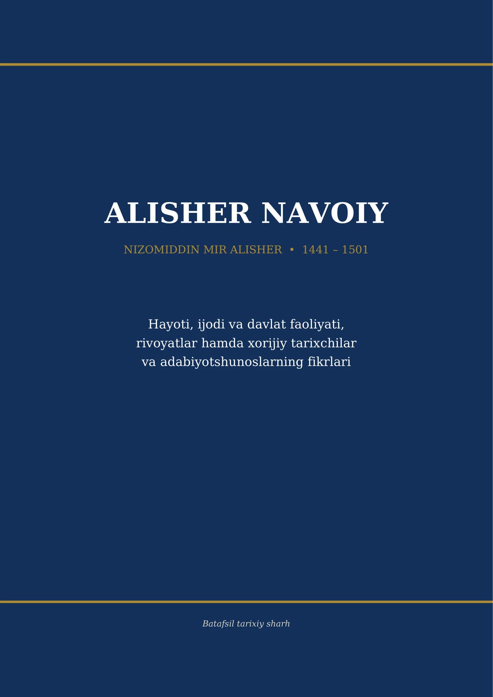 Nizomiddin Mir Alisher