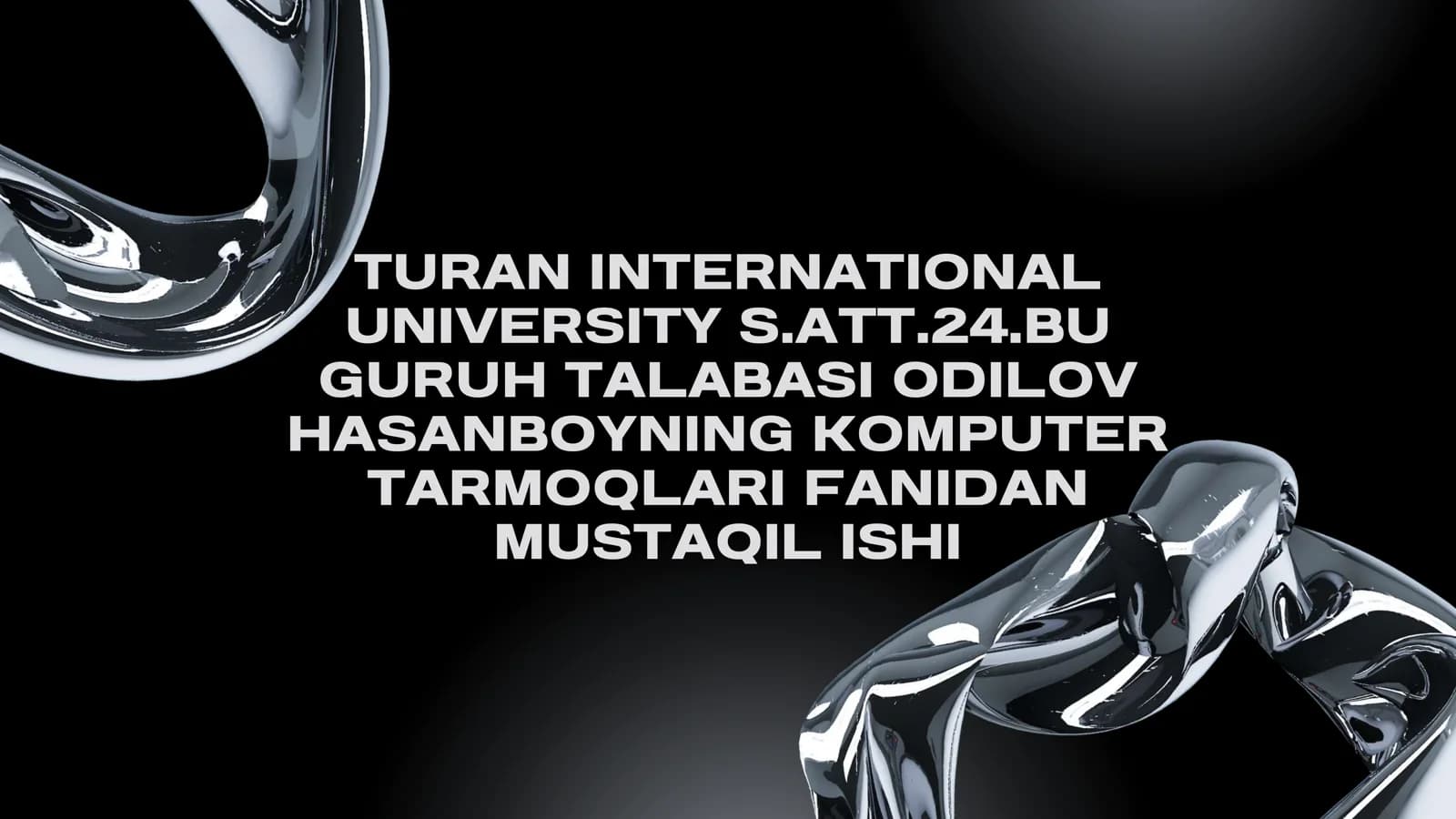 kompyuter tarmoqlari
