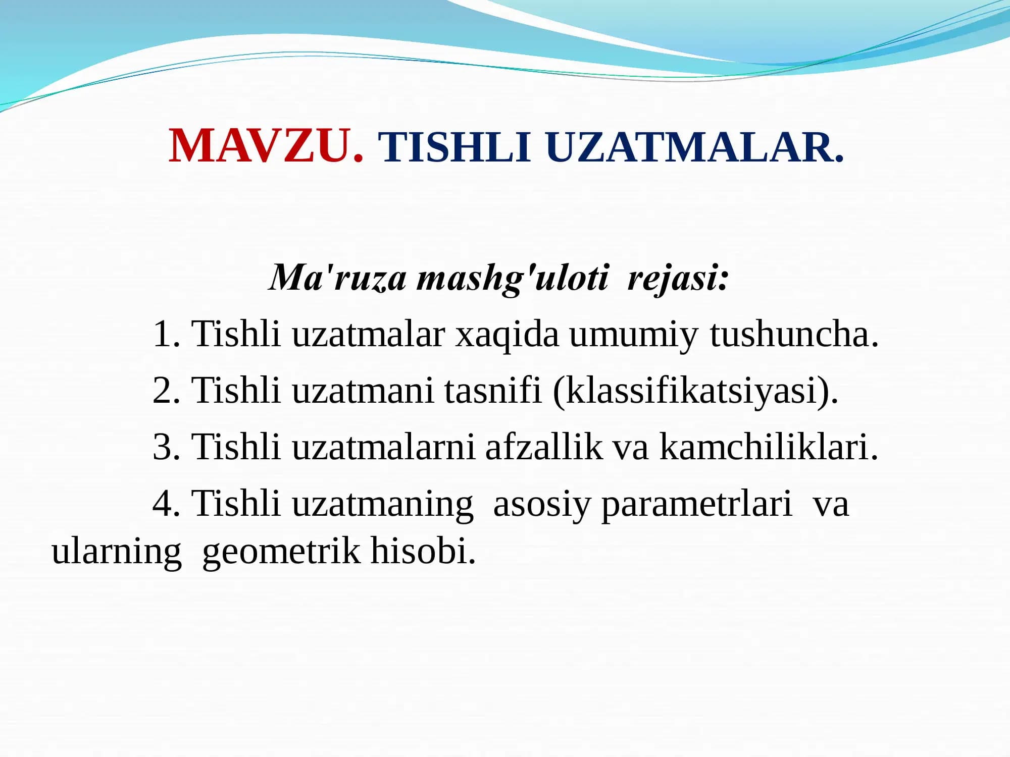 Tishli Uzatmalar