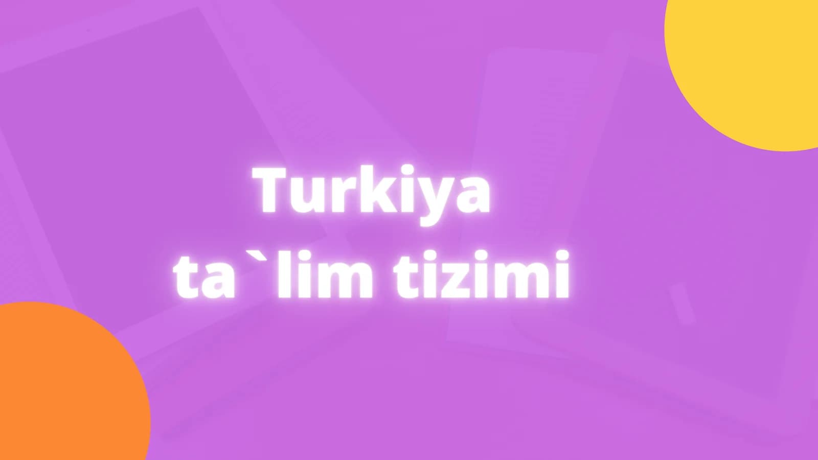 Ta'lim sohasi davlat nazorati