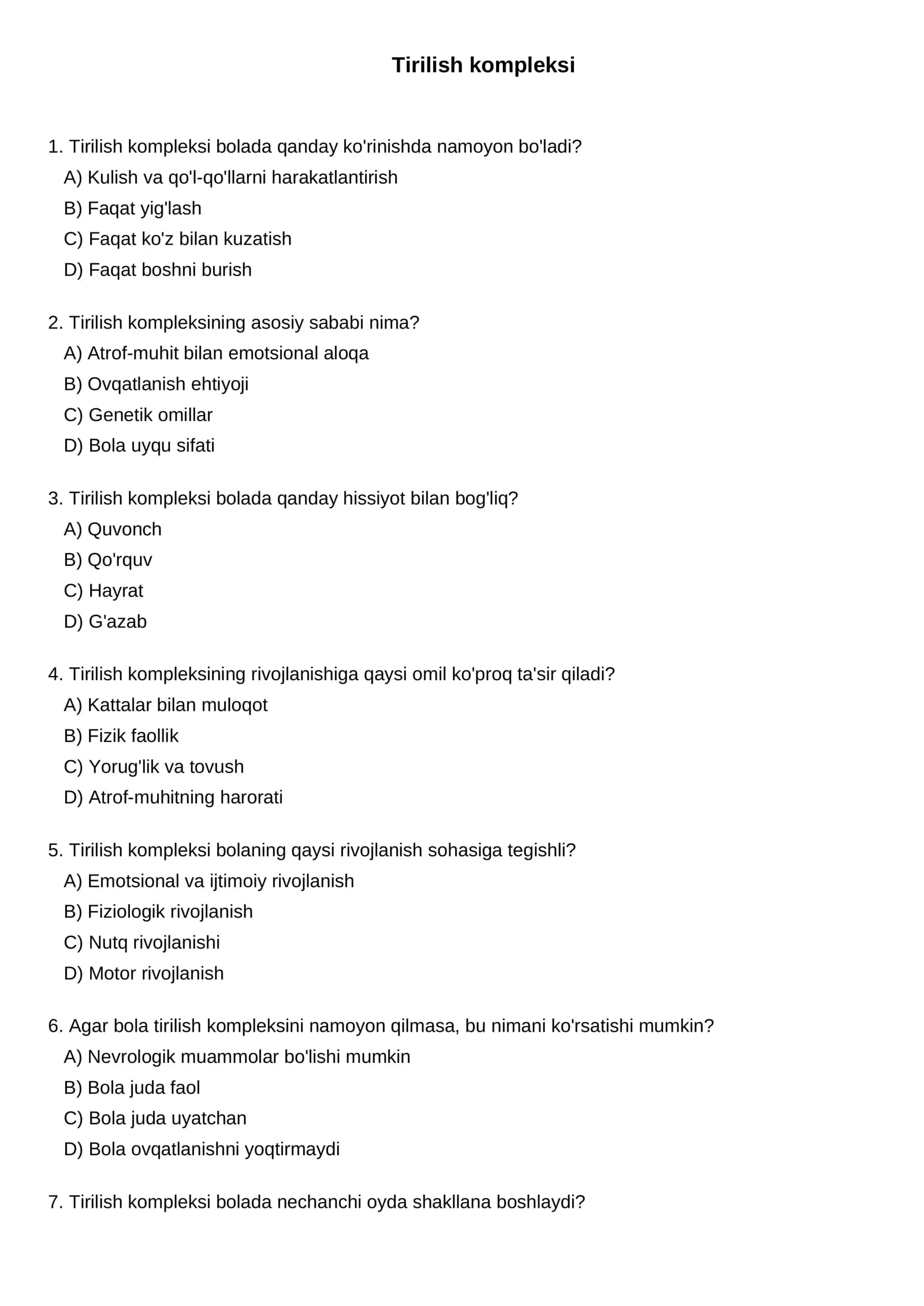 Tirilish kompleksi